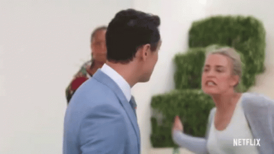 Slap Fight Angry Girl GIF
