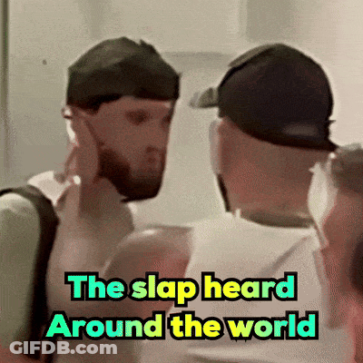 Slap Heard Around The World GIF