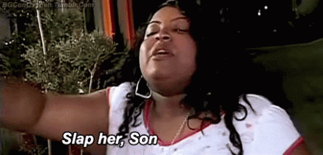 Slap Her Son GIF