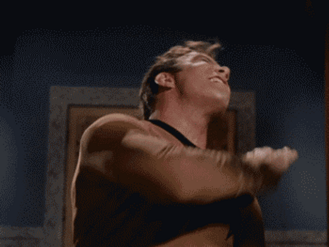 Slapping Self James Kirk GIF