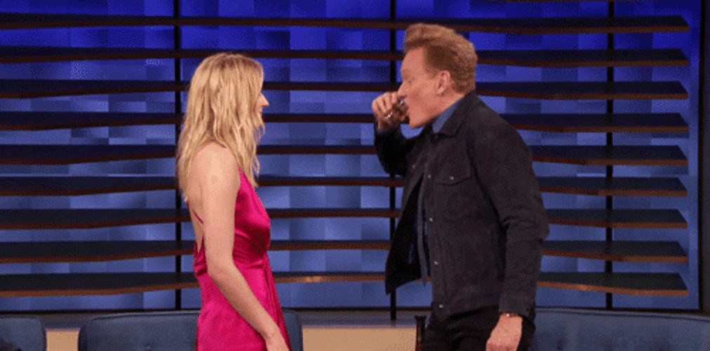 Slapping Tequila Conan O'Brien GIF