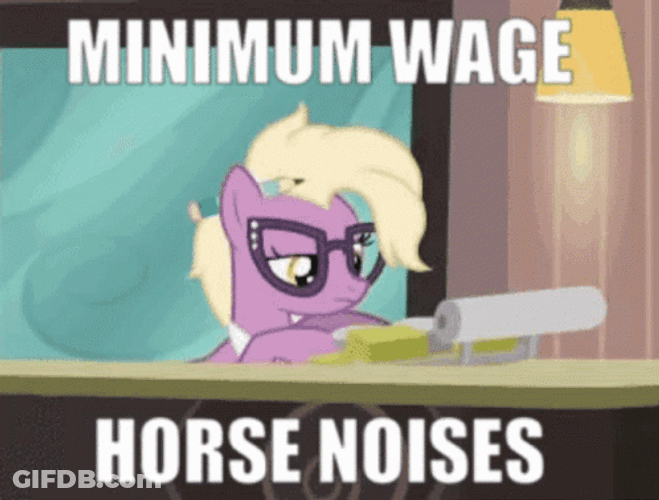 Slavery Of Work Minimum Wage GIF