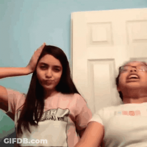 Slay Head Bang Girls GIF