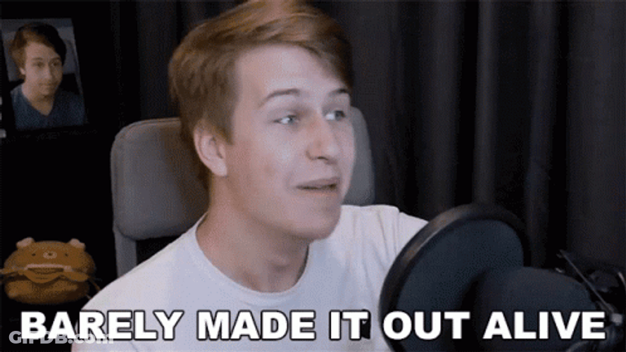 Slazo Barely Made It Out Alive GIF