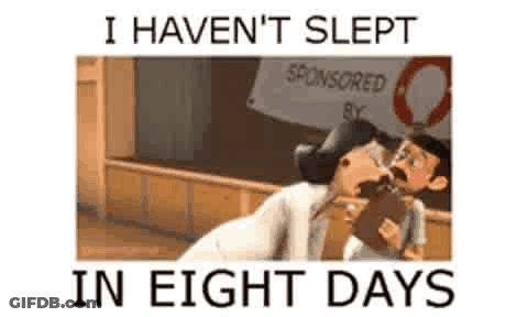 Sleep Caffeine GIF