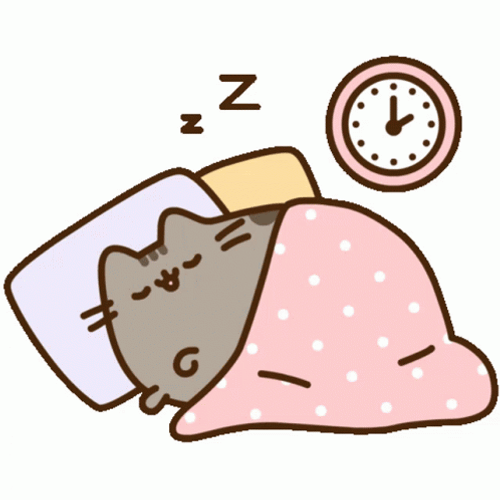 Sleep Cute Pusheen The Cat GIF