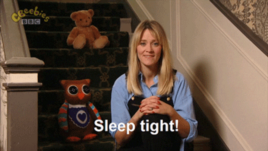 Sleep Tight Good Night Lady GIF