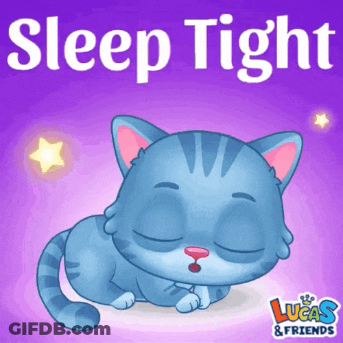Sleep Tight Sleep Well GIF