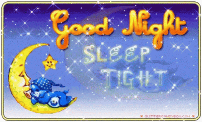 Sleep Tight Sweet Dreaming Good Night GIF