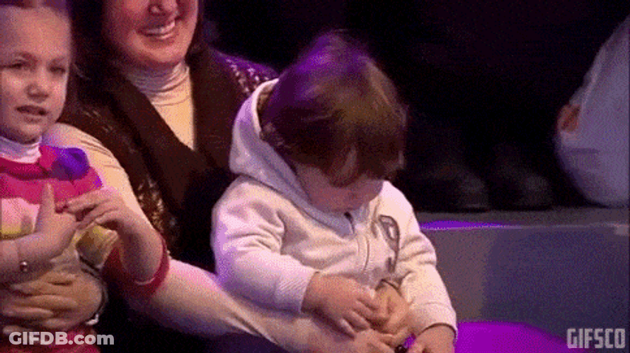 Sleeping Baby Clap Prank GIF