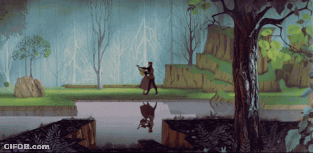 Sleeping Beauty Lake Dancing GIF
