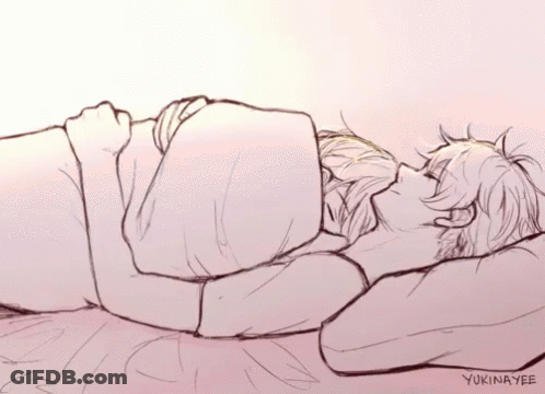 Sleeping Man And Woman Yukinayee GIF