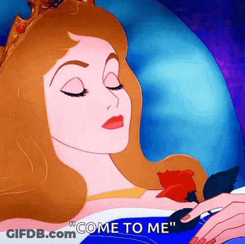 Sleeping Princess Come To Me GIF