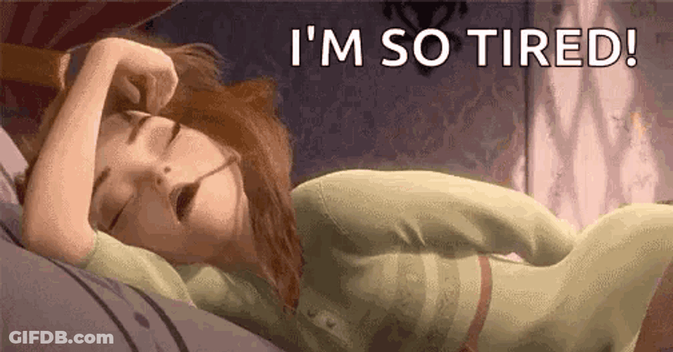 Sleeping So Tired GIF