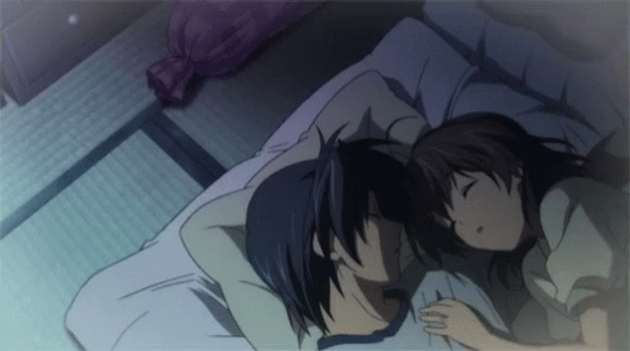 Sleeping Soundly Anime Cuddle GIF