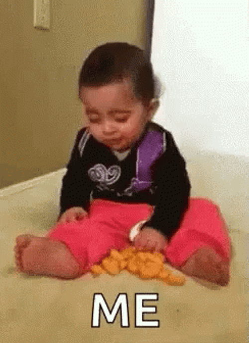 Sleepy Baby Girl GIF
