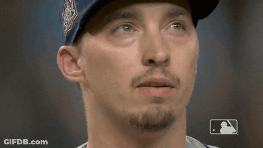 Sleepy Blake Snell GIF