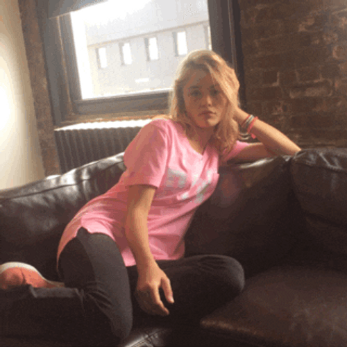 Sleepy Girl Yawning GIF