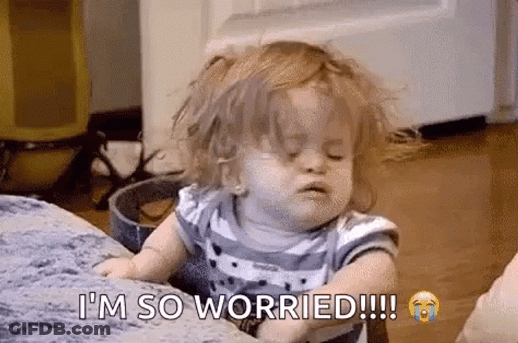Sleepy Irate Baby So Worried GIF