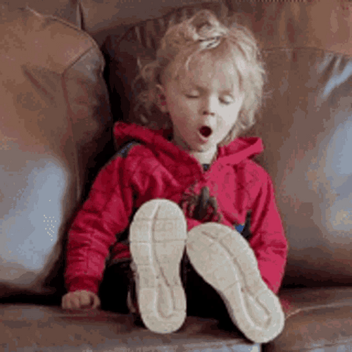 Sleepy Little Girl GIF