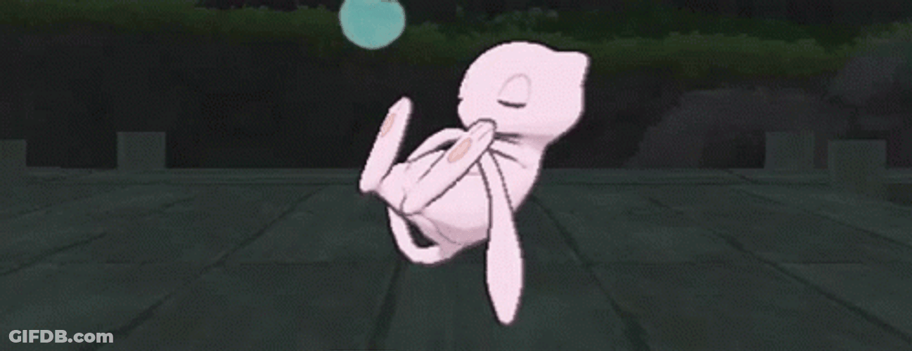 Sleepy Mew GIF