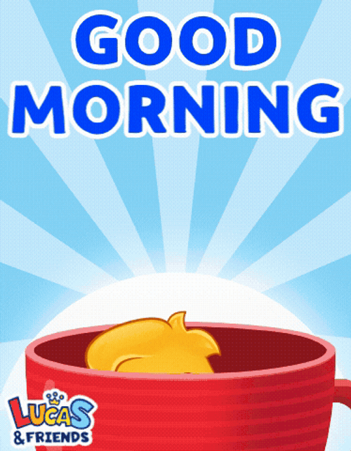 Sleepy Monday Good Morning In A Mug GIF