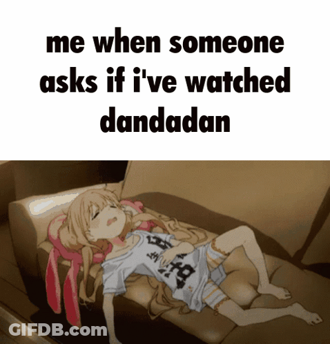 Sleepy Okarun GIF