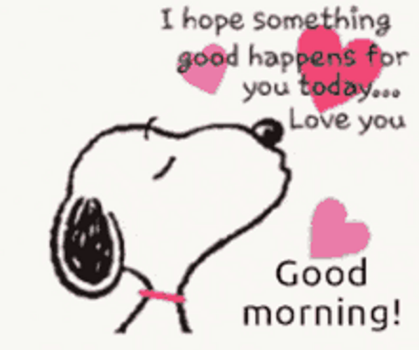 Sleepy Snoopy Monday Good Morning GIF