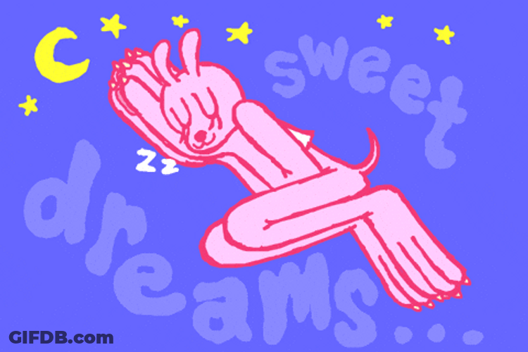 Sleepy Sweet Dreams Time GIF