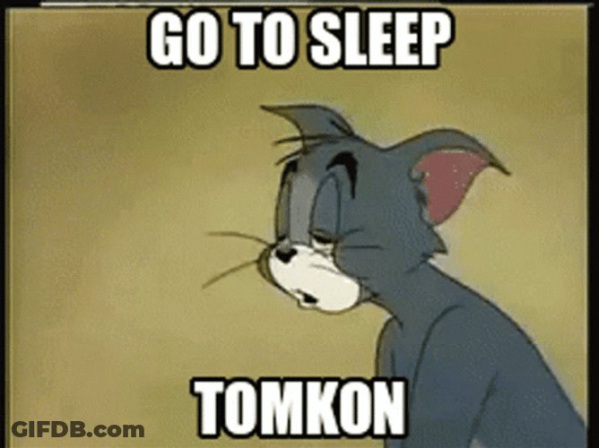 Sleepy Tom Go To Sleep GIF
