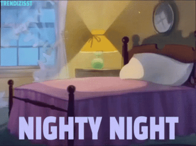 Sleepy Tom Nighty Night GIF