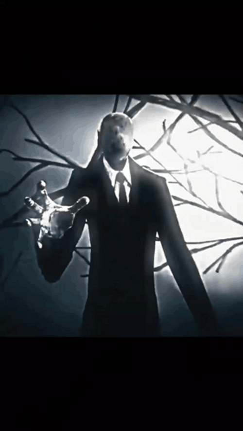 Slenderman About To Grab Me GIF