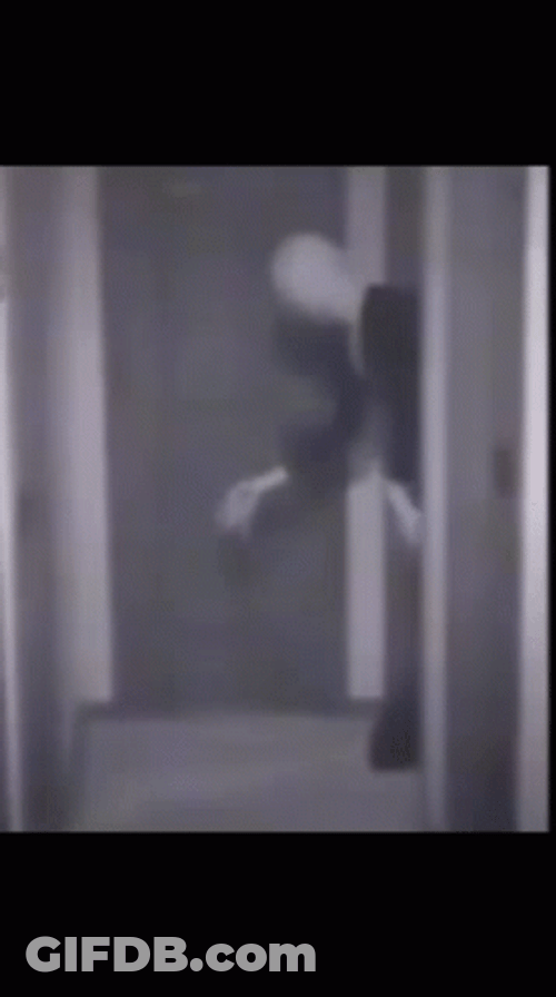 Slenderman Funny Dance GIF