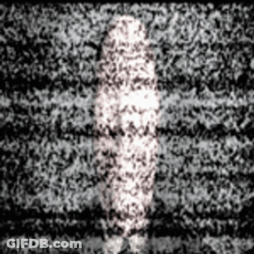 Slenderman In The Blurry Screen GIF