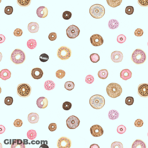Slide Clip Of Donuts GIF