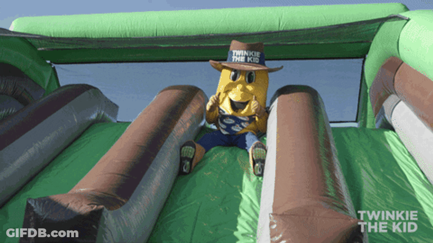 Slide Twinkie Playful Glide GIF