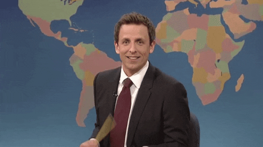 Sliding Bill Hader Dance GIF