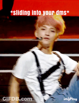 Sliding Into Your Dms GIF