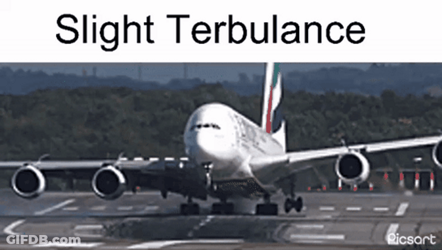 Slight Turbulence Meme GIF