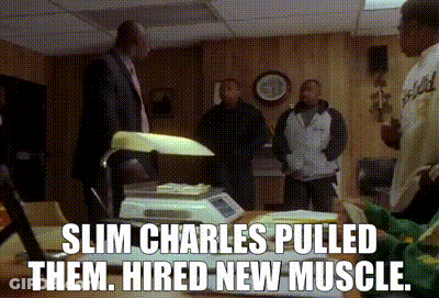 Slim Charles Pulled Them Hired New Muscle Screen GIF