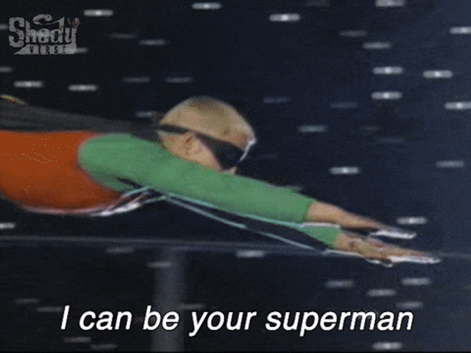 Slim Shady Marshall Bruce Mathers III Flying GIF