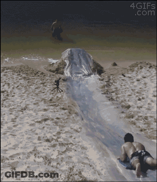 Slip In Slide Basketball GIF