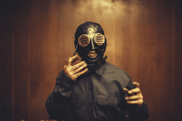 Slipknot Acting Like Shooting GIF