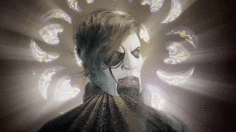 Slipknot Shining Head & Playing Guitar GIF