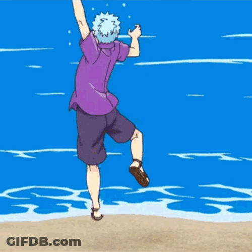 Slipping Fall On The Shallow Water GIF