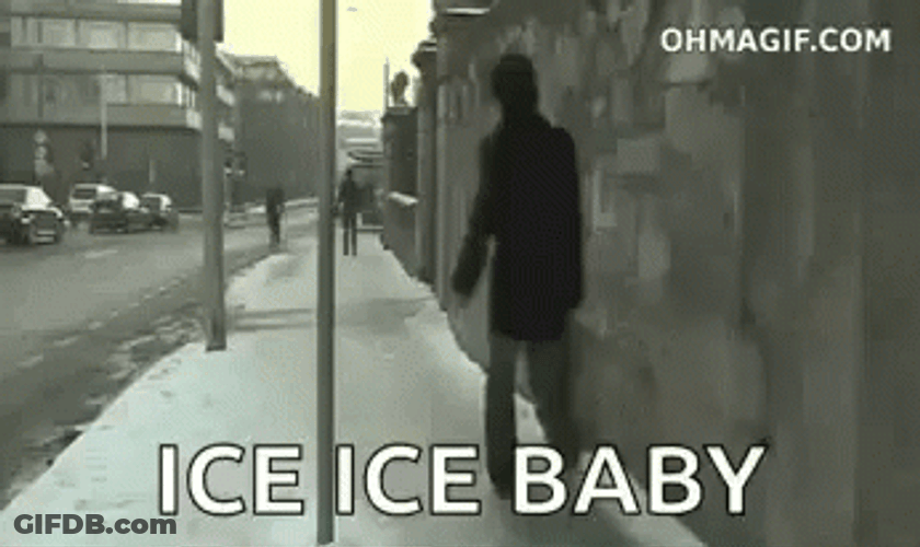 Slipping On Ice GIF