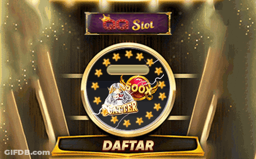 Slot Game With Daftar Text GIF