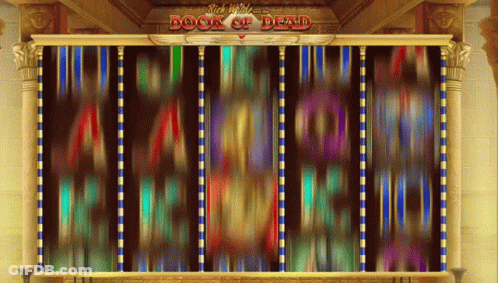 Slot Machine Book Of Dead GIF