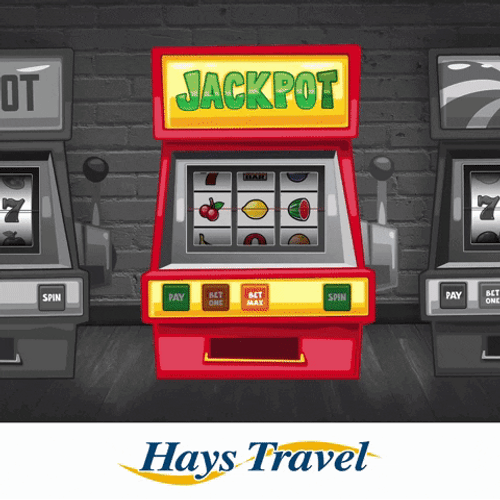 Slot Machine Jackpot 70K Hays Travel GIF