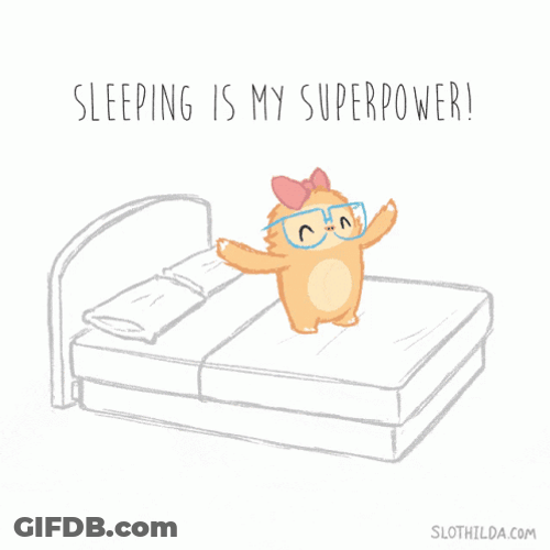 Sloth Hilda Ready For Nap Time GIF